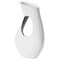 Modern floor vase, White Unique Trumpet Floor Vase, Home Interior Decoration, Modern Floor Vase, Tall Floor Vases for Entryway and Living Room And Office